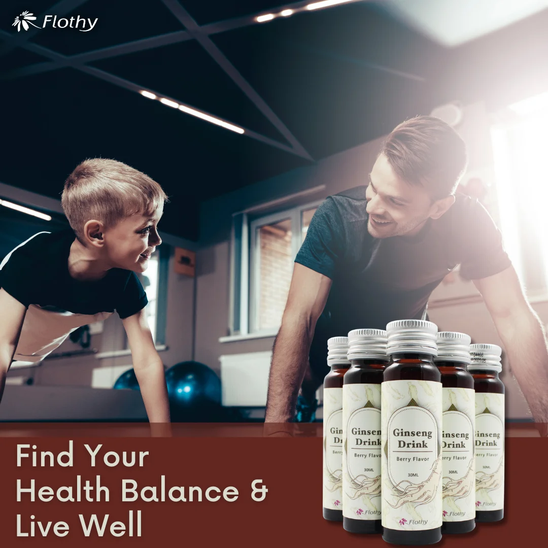 
Flothy Ginseng root extract herbal supplement * odm immune dietary drink ginseng with juice 