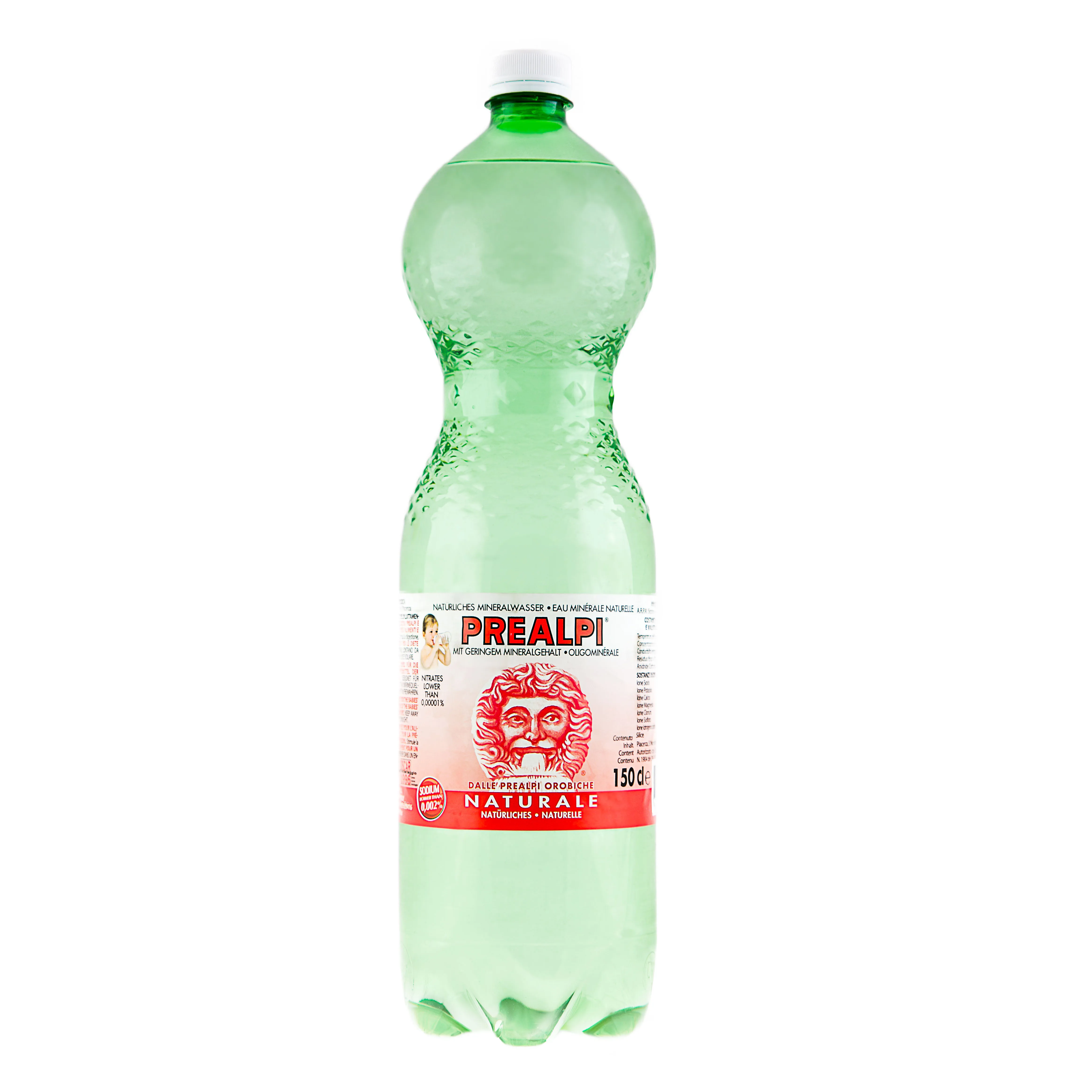 Made in Italy cl. 150 Fonti Prealpi plastic PET bottle STILL water natural mineral water