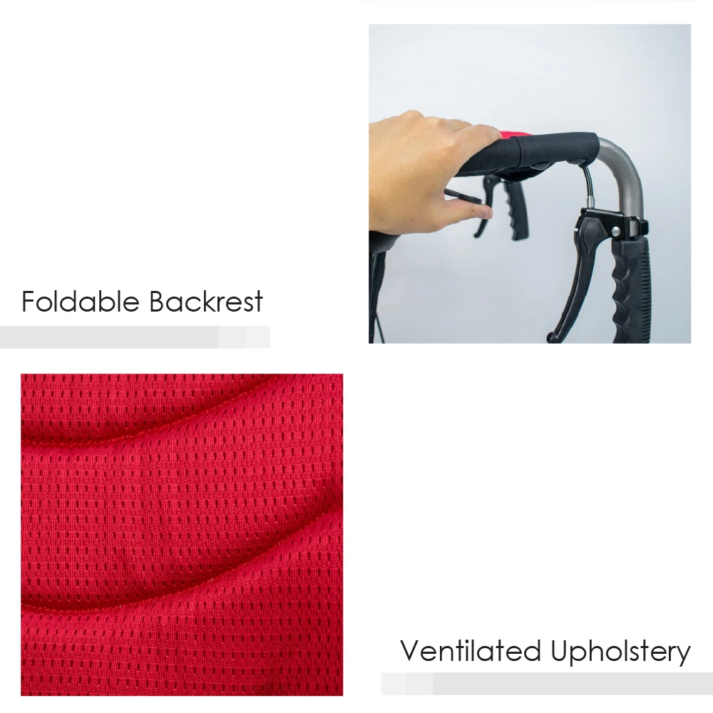 BION iLight Pushchair Singapore Brand Lightweight Compact Aluminium Folding Wheelchair for Elderly