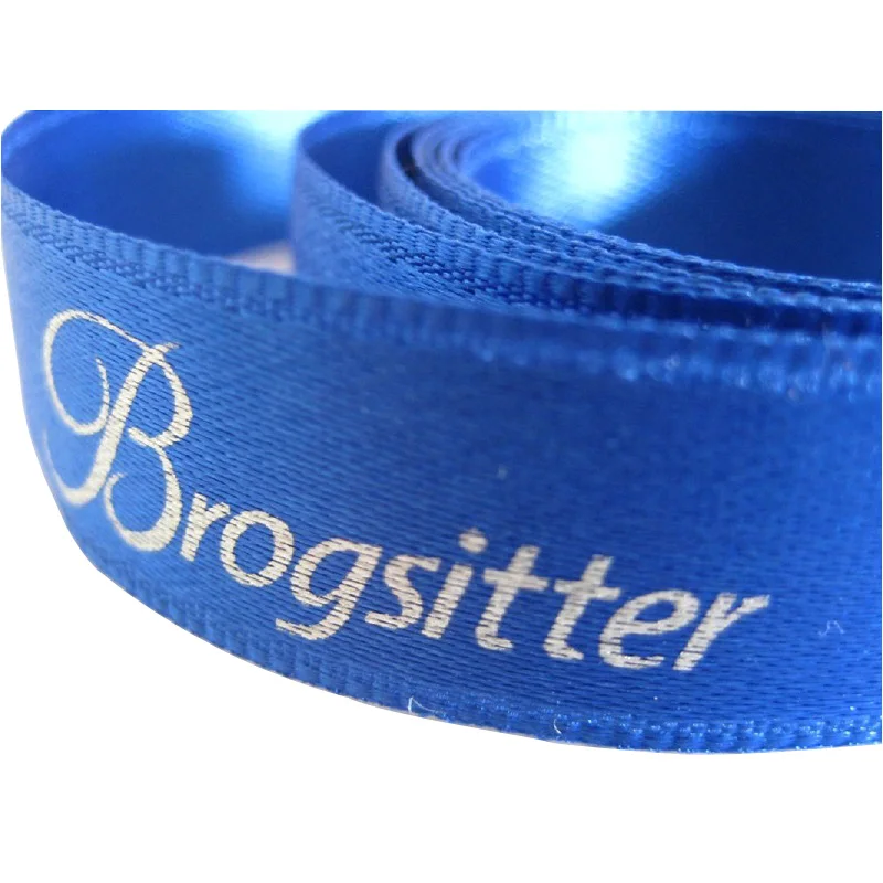 Рельефная лента с напечатанным экраном логотипом на заказ для празднования подарочной упаковки