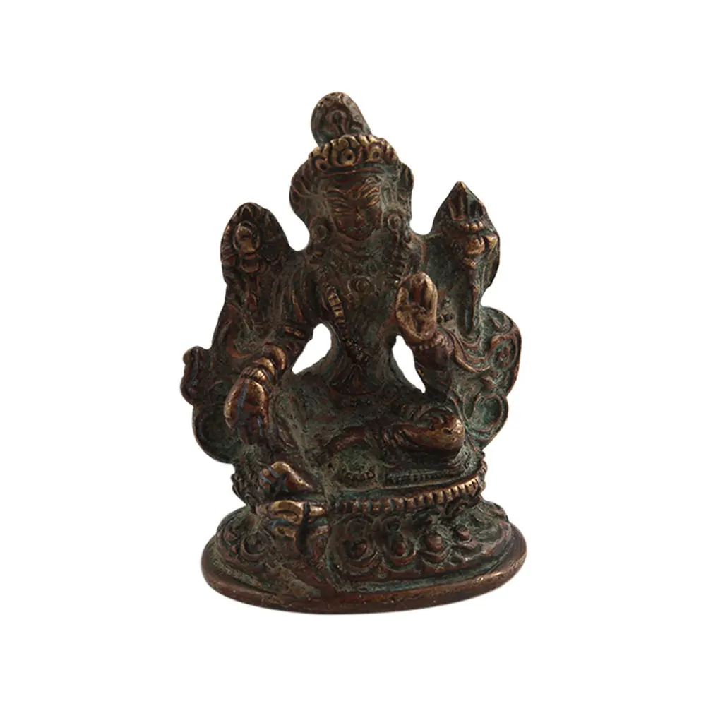 Top Quality Handmade Indian Brass Golden Bronze Luxury Lord Buddha Sculptures Figurine Statue Home Decor Gift Items SMG-294