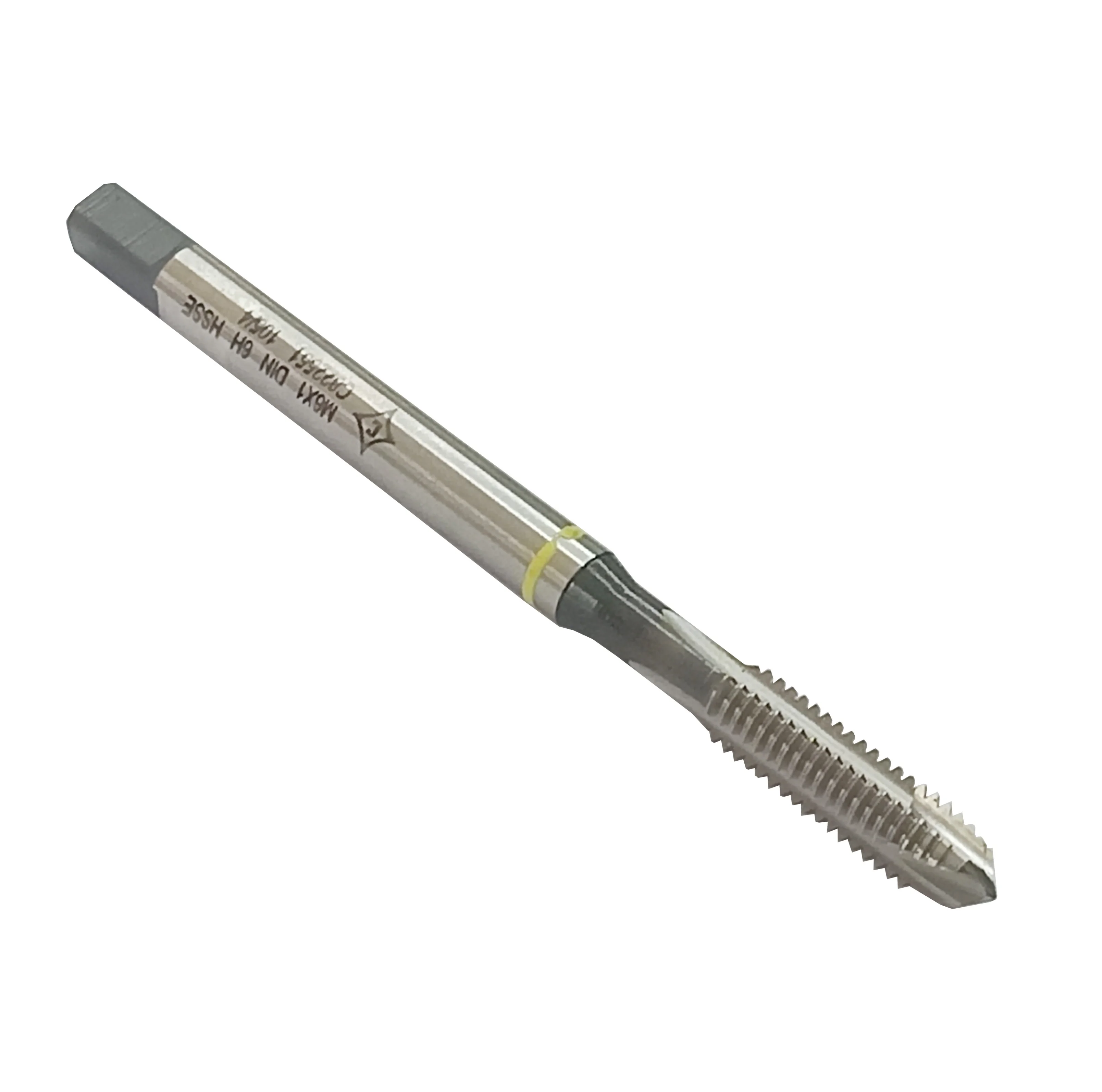 
DIN371 Cleveland spiral point HSSE M6 machine threading tap for aluminum 