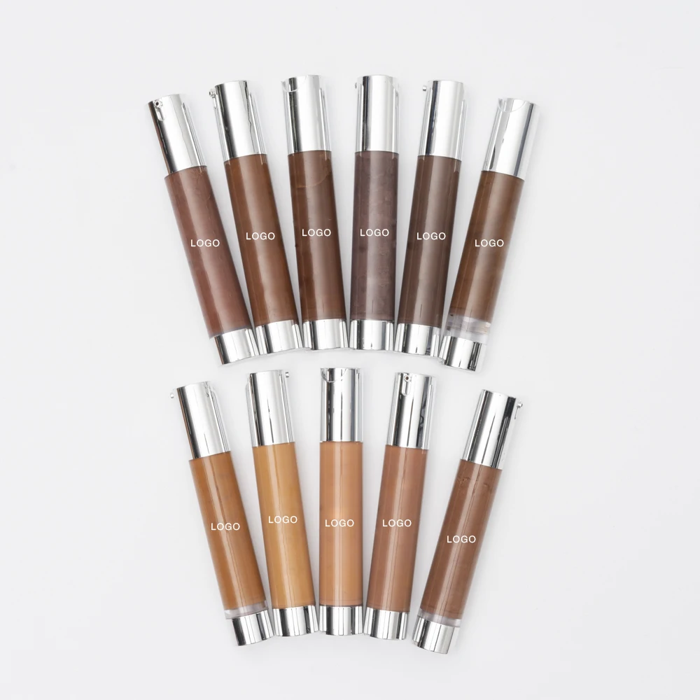 Luxury Makeup Cosmetics Private Label Water Proof Mineral Vegan Foundation Beauty Foundation