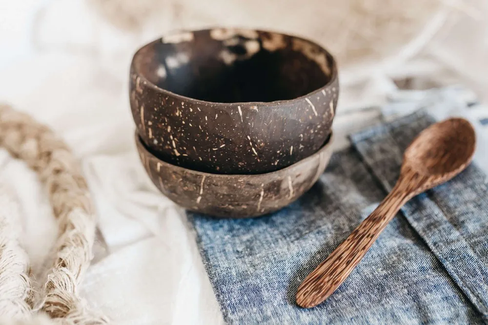 
Natural Eco friendly Coconut Bowl and Coconut Spoon 