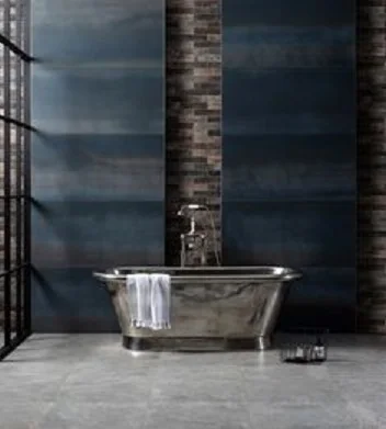 Modern Bathtub  Printed Bronze in color combo standard size freestanding for bathrooms decoration Jacuzi  two people Soaking