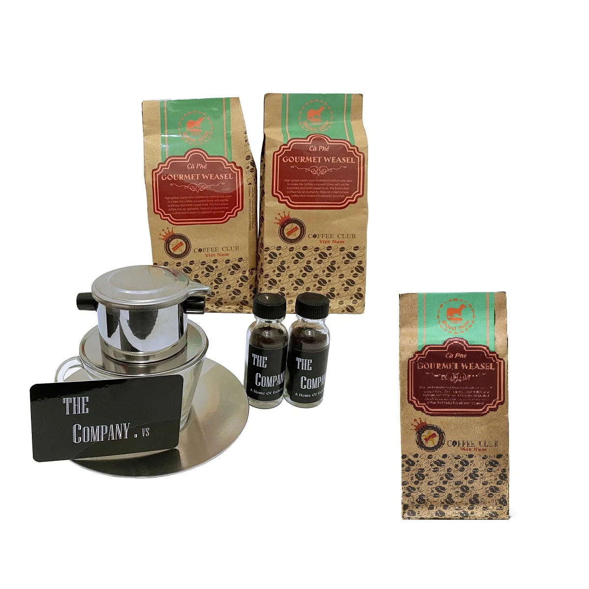 Best Vietnamese Specialty 100% Roasted Arabica Luxury Delicious Kopi Luwak Weasel Ground Coffee with 200g Gift Packing