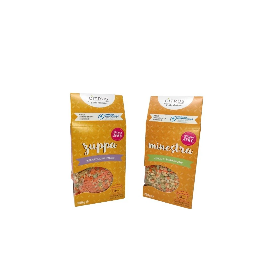 High quality Italian Barley Legumes Soup and Barley Spelt Soup organic italian food and beverage for Supermarkets