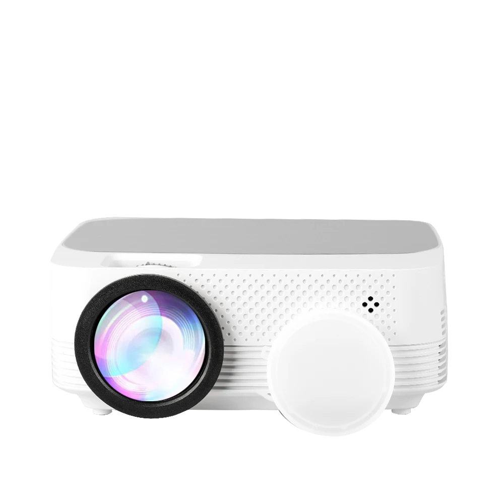 [Factory Cheap Price Mini LED HD Projector] Good Performance HD LCD Light Nice Design with Touch Panel Home Movie Theater