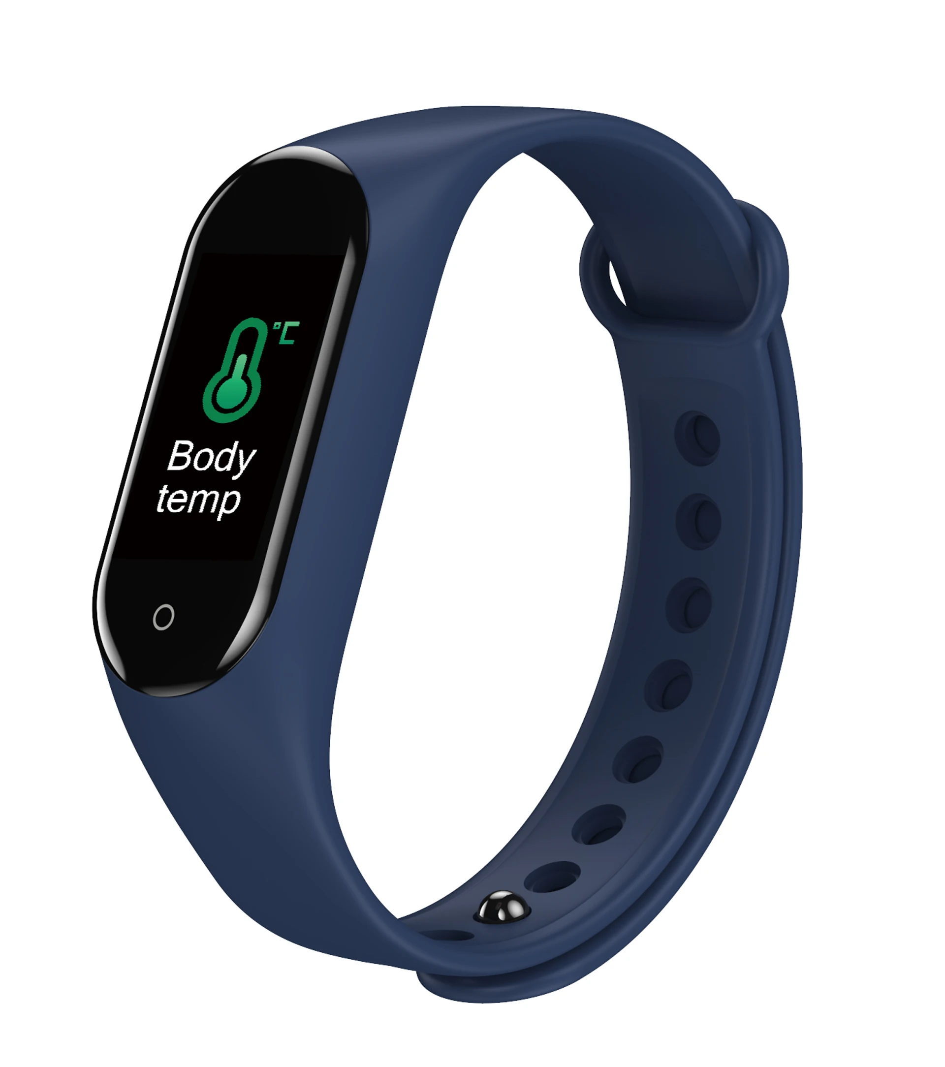 Водонепроницаемый силиконовый смарт-браслет Mi Band M4 с