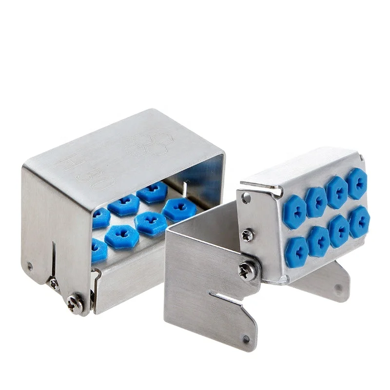 
Dental Implant Drills Organizer Holder Case HP RA FG Bur Blocks 