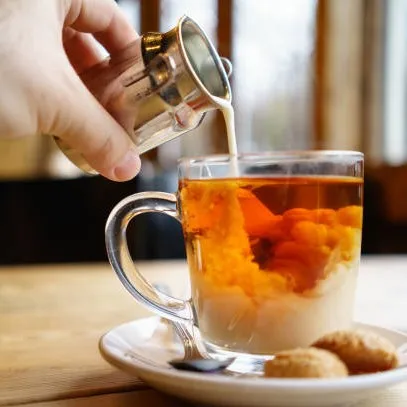 Hot-selling high-quality instant Cake Puff Powder milktea powder for milk tea shop