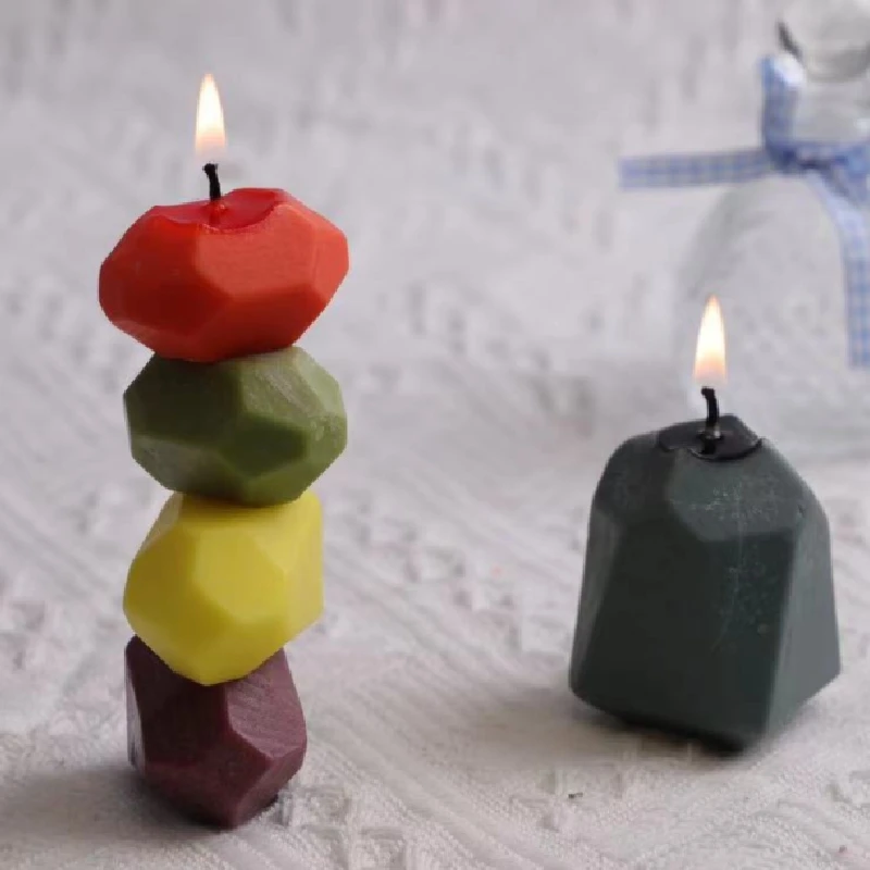 
Crystal Stone Gem Silicone Candle Molds Earrings Necklace Pendant Epoxy Resin Mould For Diy Jewelry Making Tools Supplies 