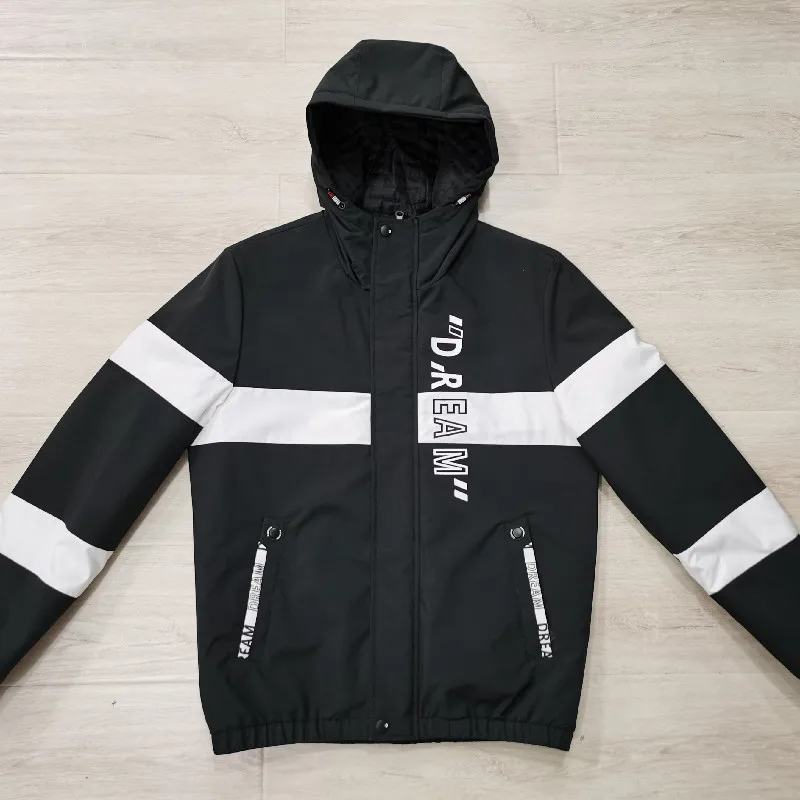 
Custom Autumn Spring Men Outdoor Windbreaker Softshell Camping Hiking Wear Motorbike Jacket 