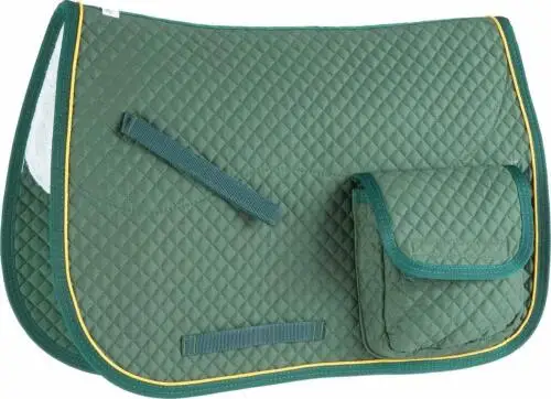 Saddle pad for horses Rear Riser Dressage English Gel Anti-Slip Saddle Pad for Horse