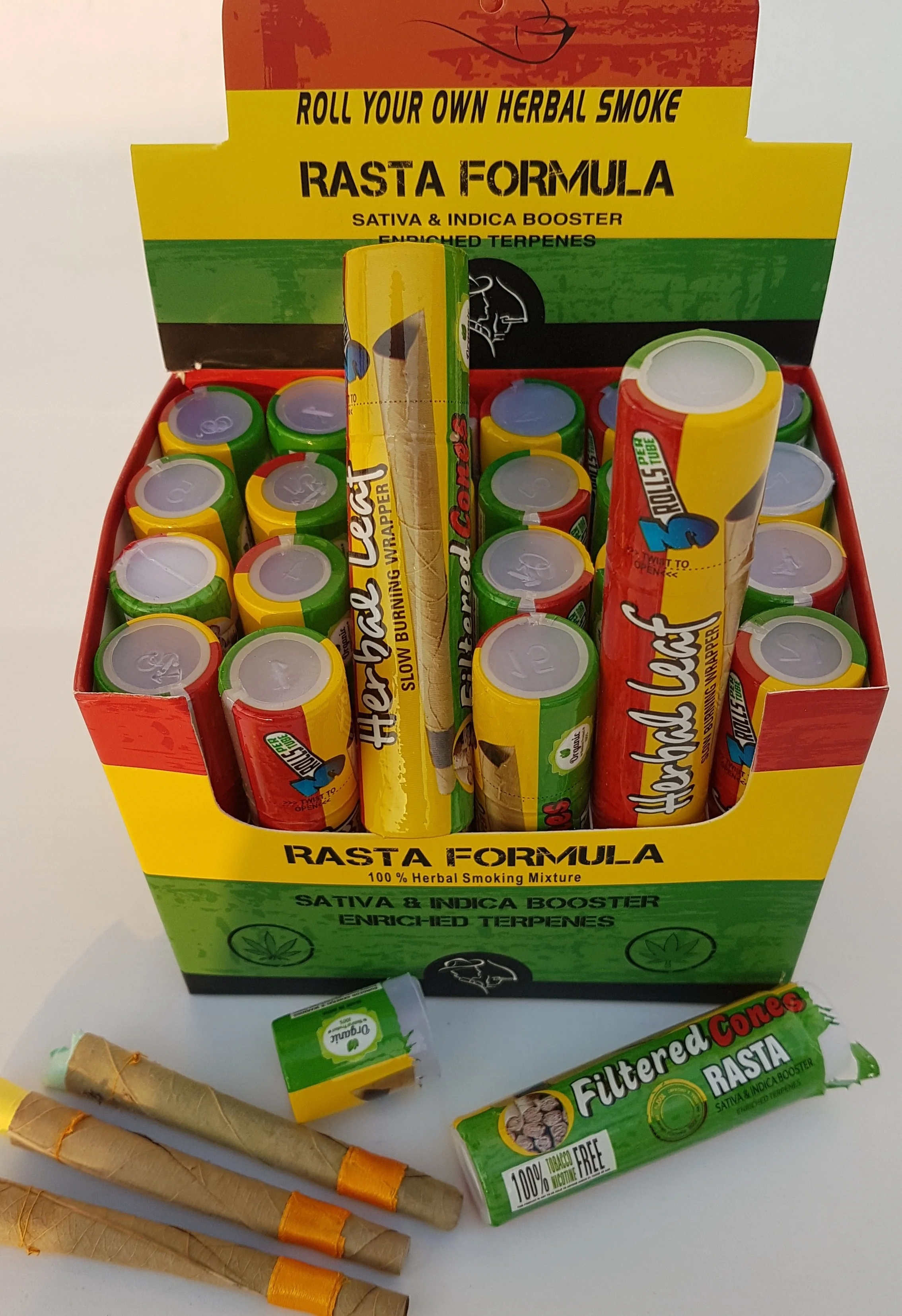 Super slow burning Herbal Leaf Royal Pre Rolled leaf flavored Pre Rolled leaf Cones