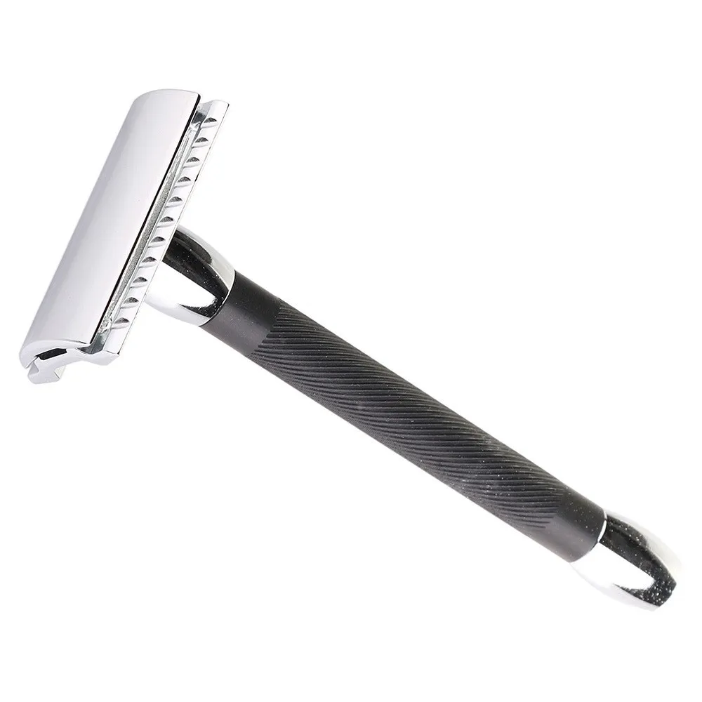 Modern Stylish Man Women Durable Reusable Metal Double Edge Shaving Safety Razor With Custom Logo