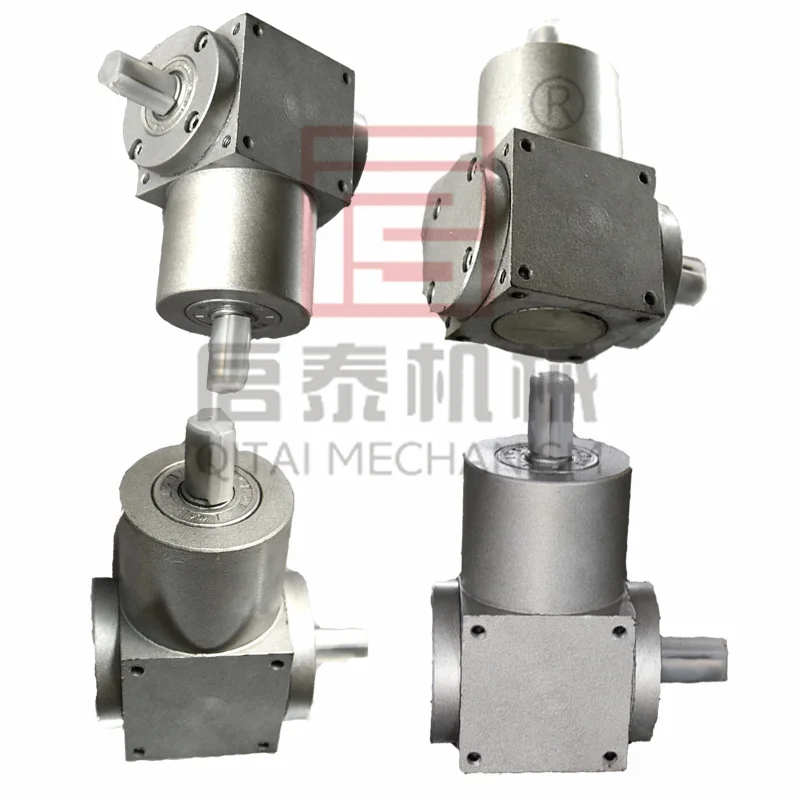 1to 1 Right Angle Spiral Bevel Gearbox