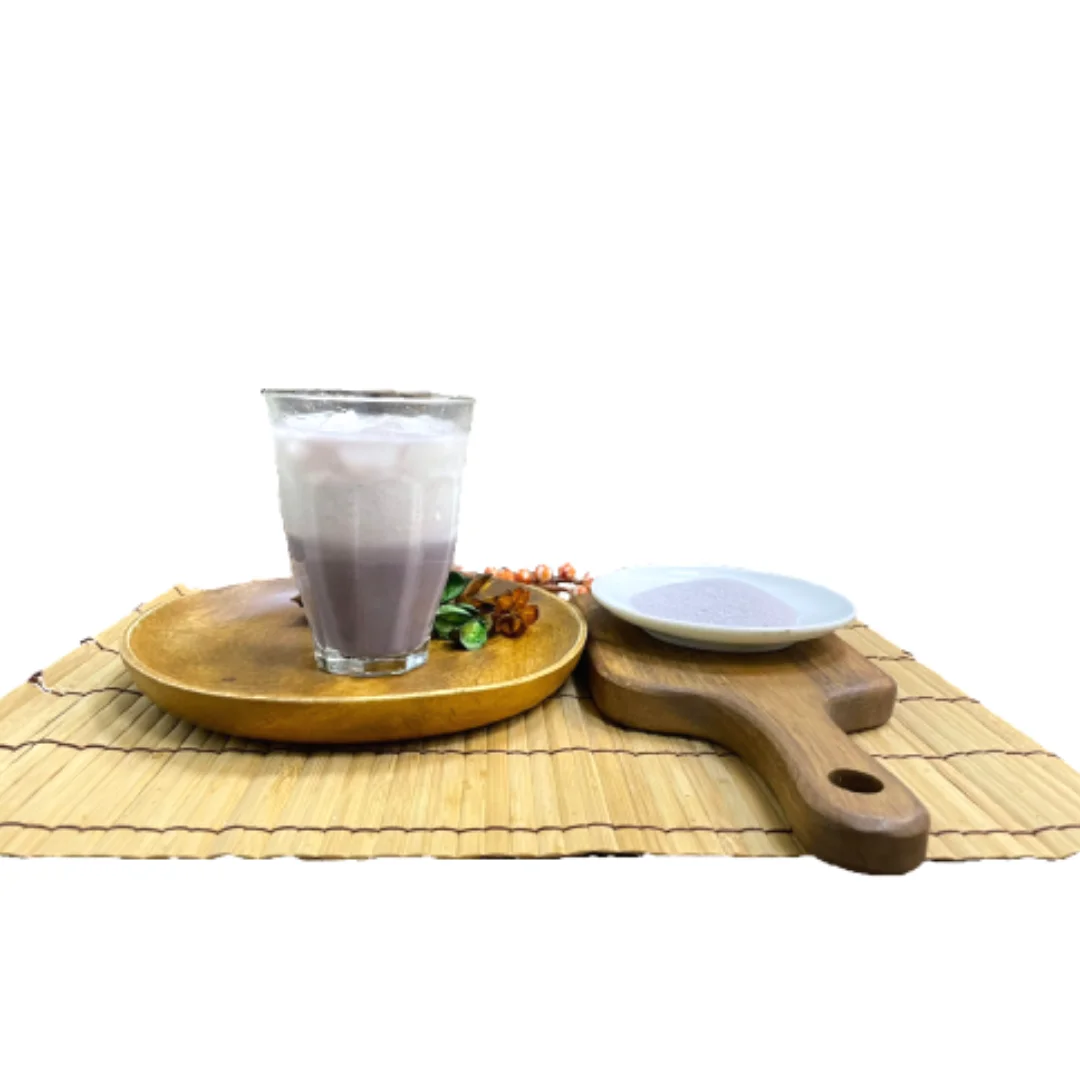 Готовый к отправке LMC, тайваньский поставщик пузырчатого чая, порошок с мгновенным ароматом Таро и добавлением молока