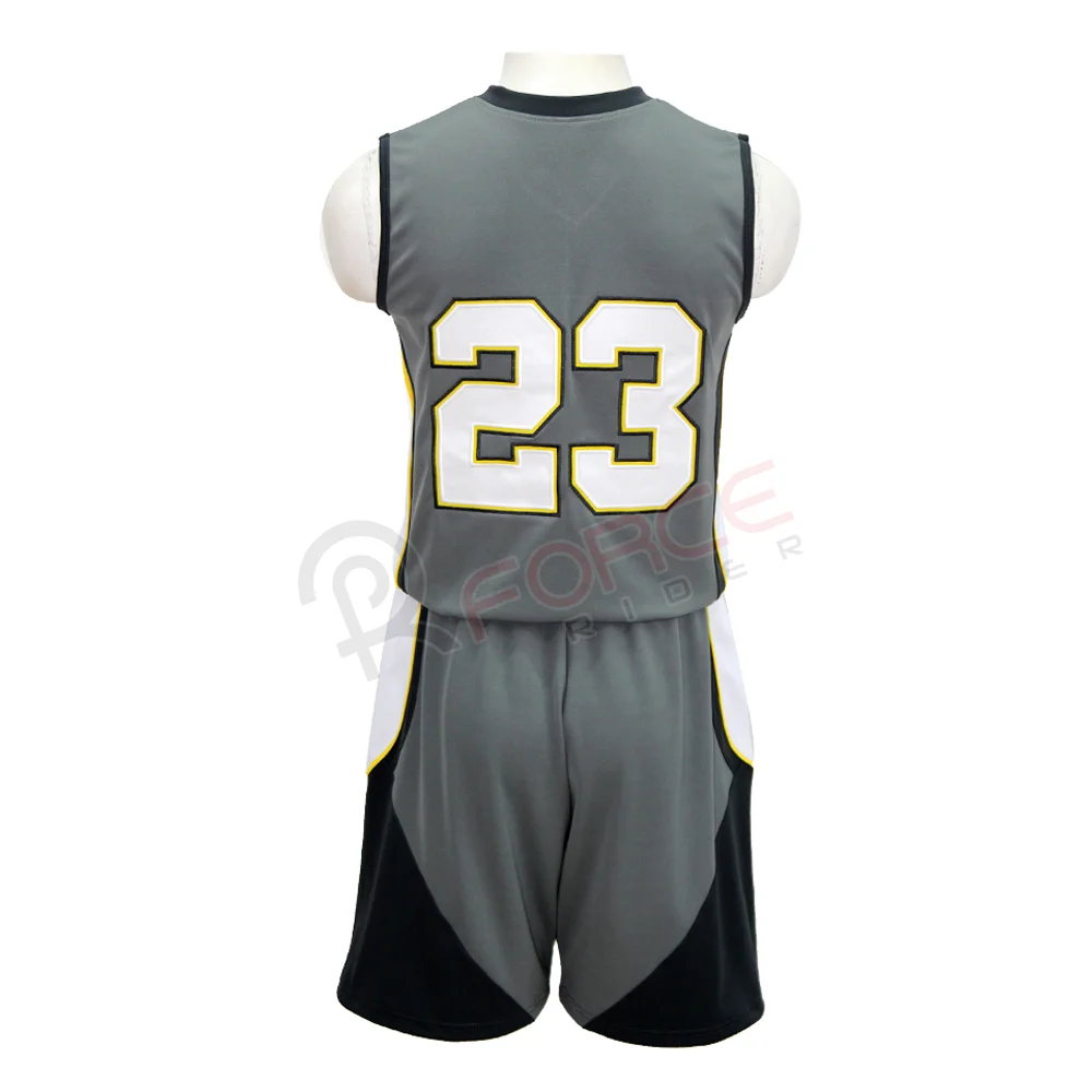 Новинка 2021 баскетбольная майка и баскетбольные шорты Мужская сублимированная Двусторонняя форма