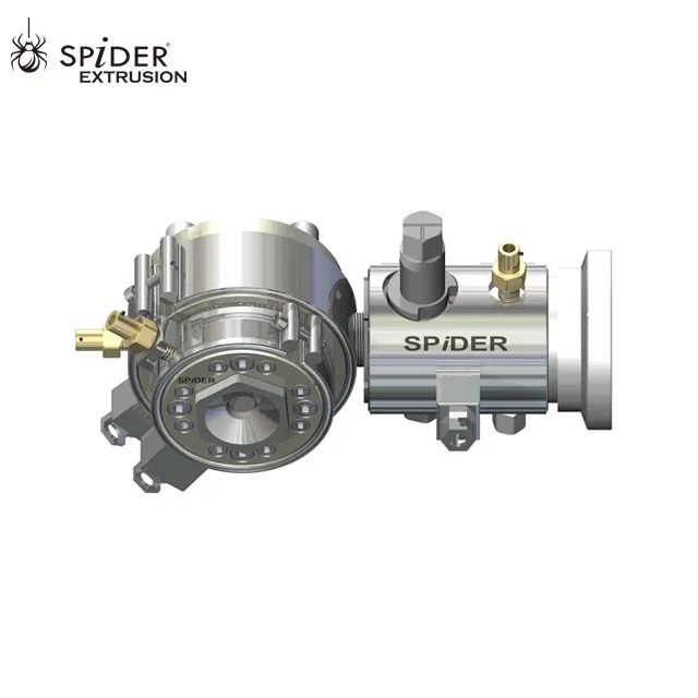 rubber hdpe pvc fiber optical cable pipe coating extrusion die head