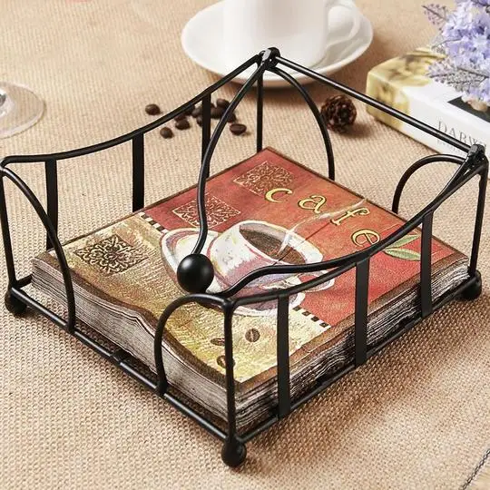 Stainless Steel Napkin Holder Large Wholesale Made in India Commercial Buyers Direct Factory Sell Usage Wedding Party Hotel Room