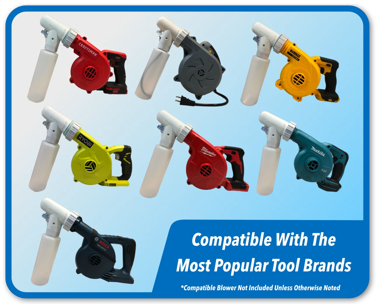 Omni Fog USA Nozzle 16oz With Universal Blower And Designed To Spray