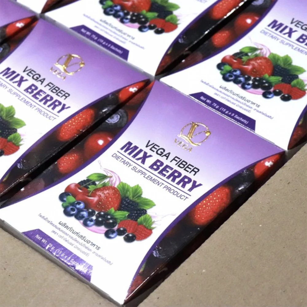 Пищевые добавки VEGA Fiber Mix Berry похудение коллаген здоровый порошок
