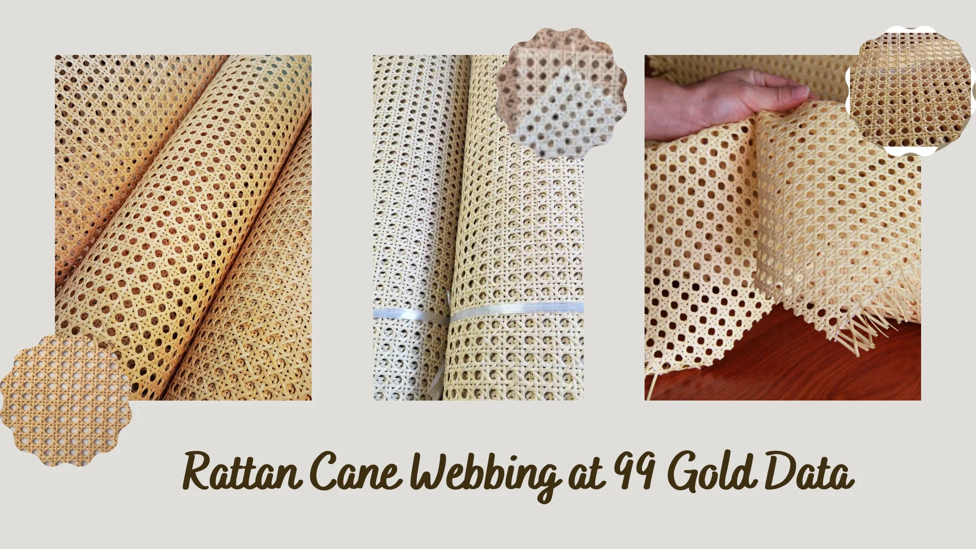 Vietnam mesh rattan cane webbing Use Home Decoration - Natural Rattan Cane webbing mesh use home decoration from Vietnam
