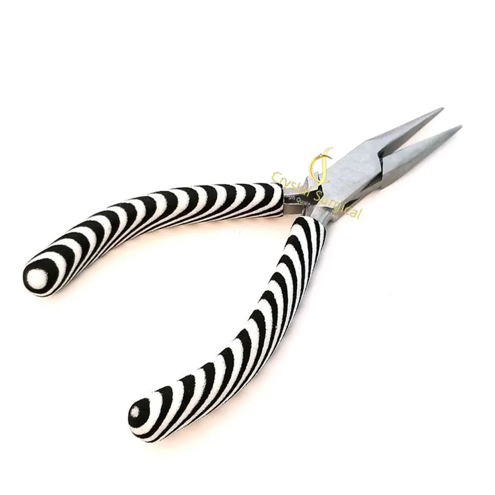 Mini Jewelry Pliers Stainless Steel Flat Nose Pliers Jewelry Making Tools
