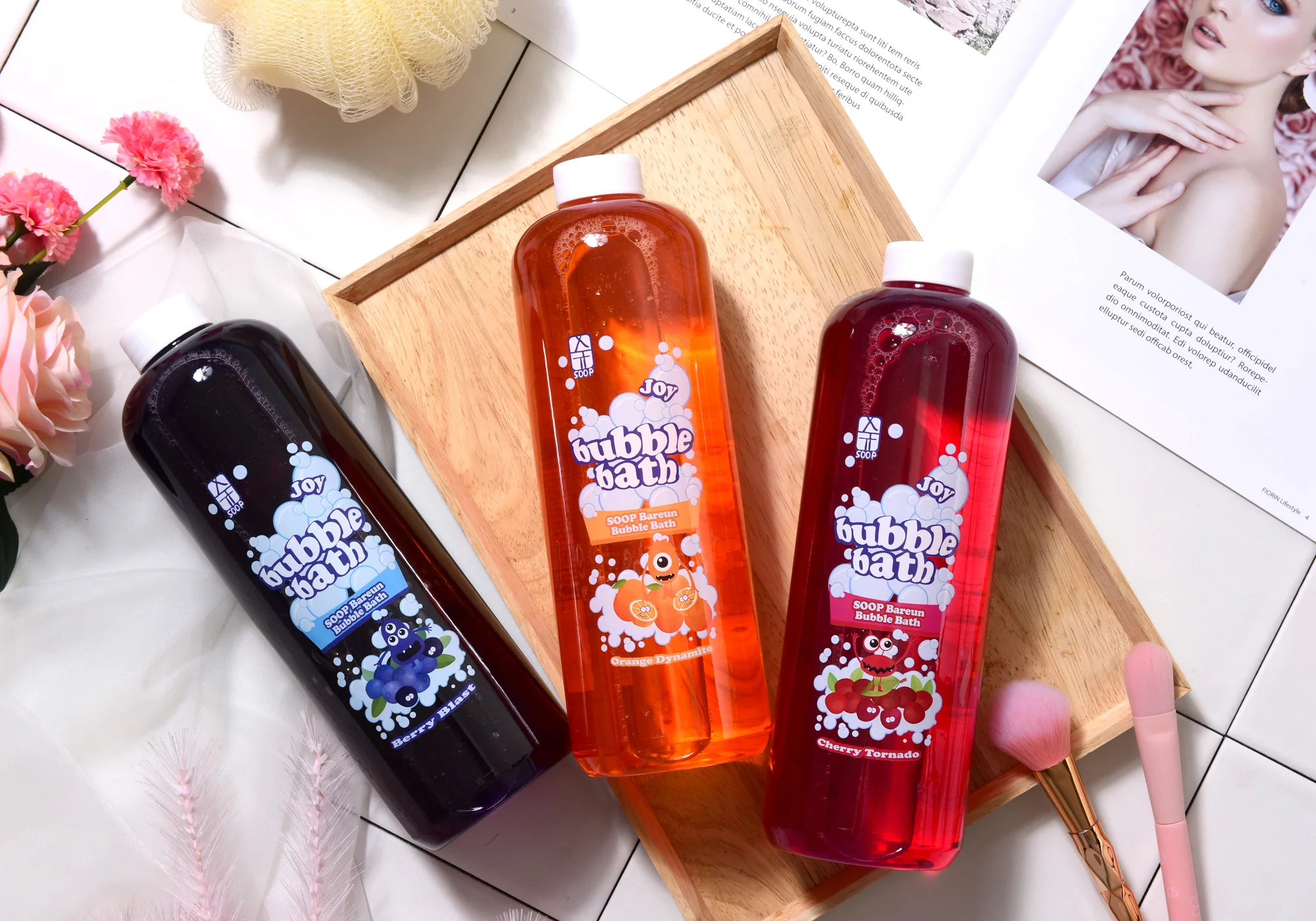 
Korea allergy free fragrance baby liquid bath bubble 