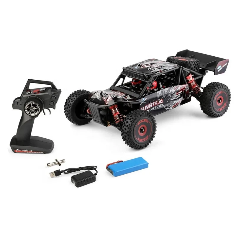 Новое поступление WLTOYS WL 124016 2 4 ГГц 1/12 масштаб полноприводный Электрический радиоуправляемый автомобиль внедорожник 75 км/ч сплав шасси Радиоуправляемый багги