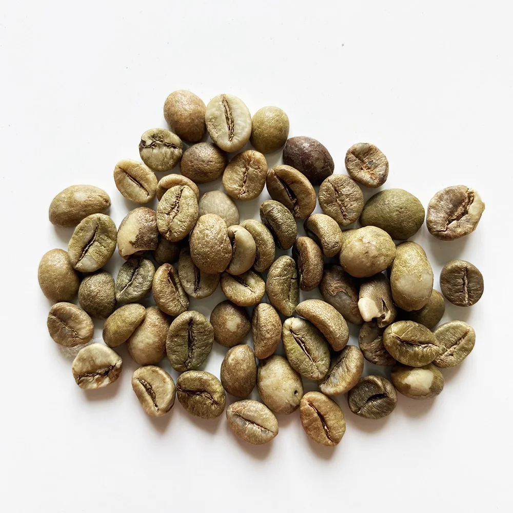 Quality coffee beans arabica raw arabica green coffee beans energy drink green beans coffee