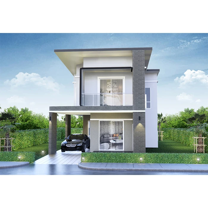 2 этажный дом в комплекте land 400 квадратный метр thungsong