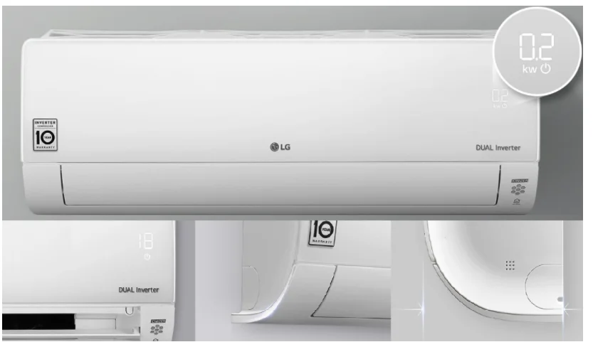 LG STANDARD PLUS кВт PC09SK.NSJ + PC09SK.UA3 WiFi