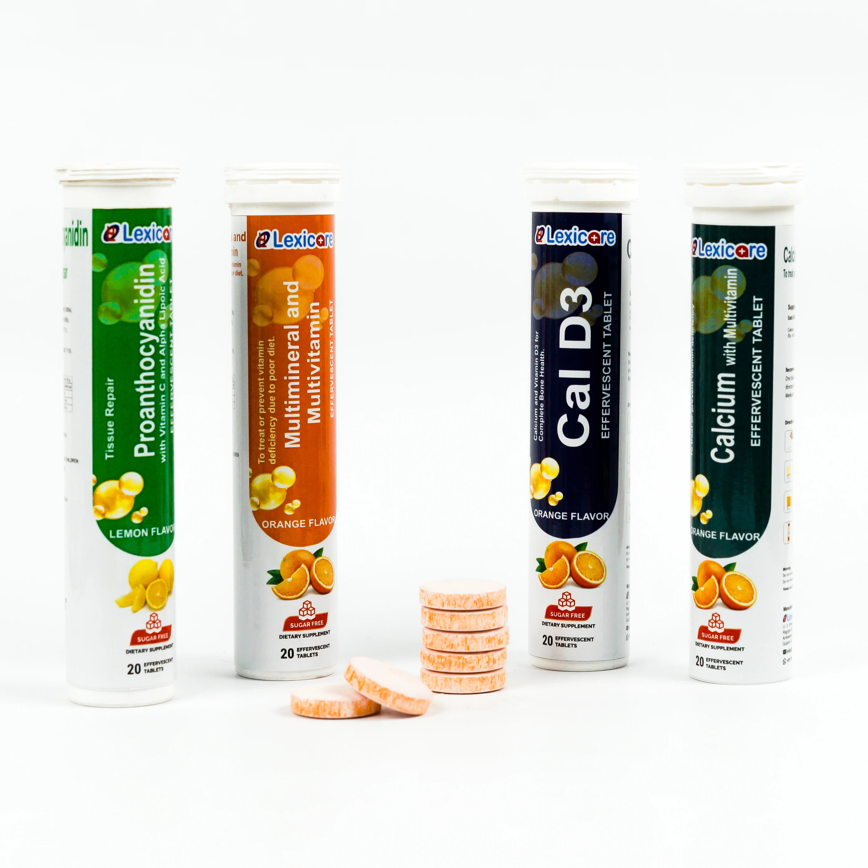 High Quality Multivitamin and Multimineral Effervescent Tablet with good taste and flavor  adult.