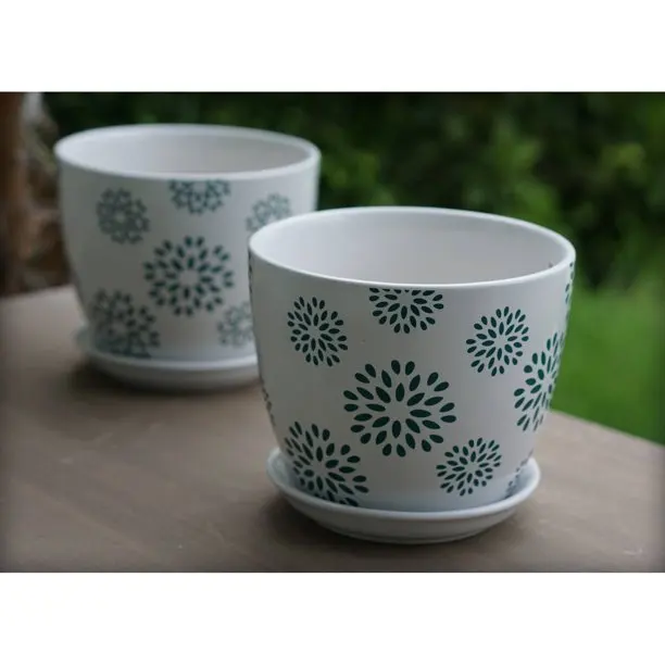 ornate fashion, modern outdoor planters, as well as modern indoor planters for Bonsai Plants Flower Aloe Indoor Home Decor