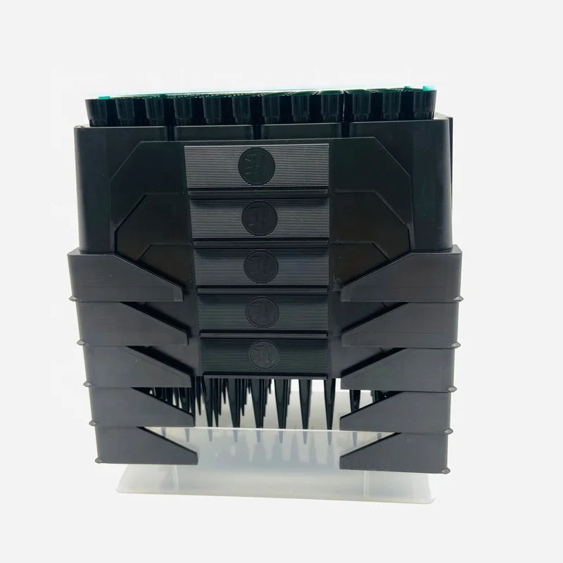 Проводящие наконечники для пипетки 50ul 300ul черный NTR встраиваемые проводящие стойки без фильтра Гамильтона