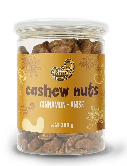  Вьетнамские орехи закуска жареные кешью со звездным Анисом-корицей-HUYNH GIA Agro-120 г/300 г/500 г