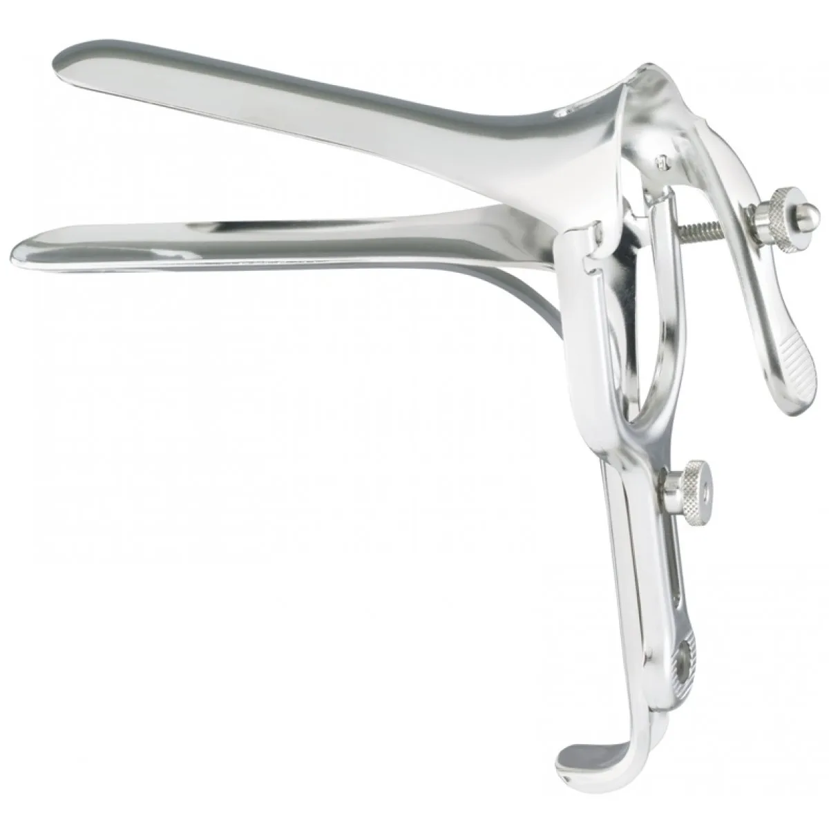 1PC Vagina Expansion Genitals Anal / Vaginal Surgical Speculum Stainless Steel Vaginal Dilator Colposcopy Speculum