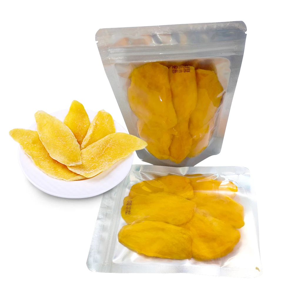 Vietnam Sweet Taste Mango Type Organic Open Air Cultivation Type Dried Mango In Vacuum Pack Packaging