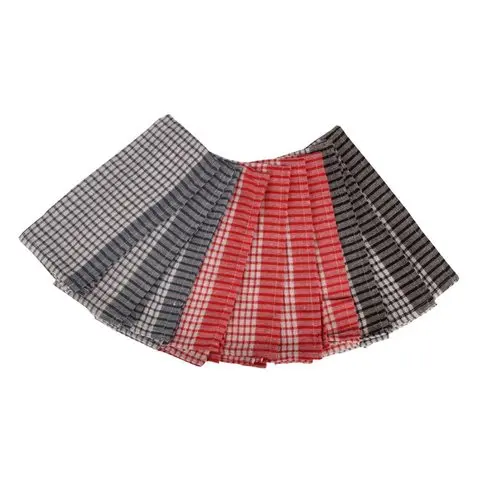 100%Cotton cheap price custom printed dobby bleached Low MOQ wholesale linen cola cola kitchen daily use thick dutch tea towel