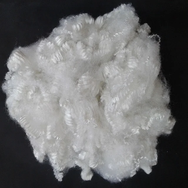 10D HS 100% Polyester Staple Fiber A grade Vikohasan Manufacturer and synthetic fiber and GRS recycled polyester fibre