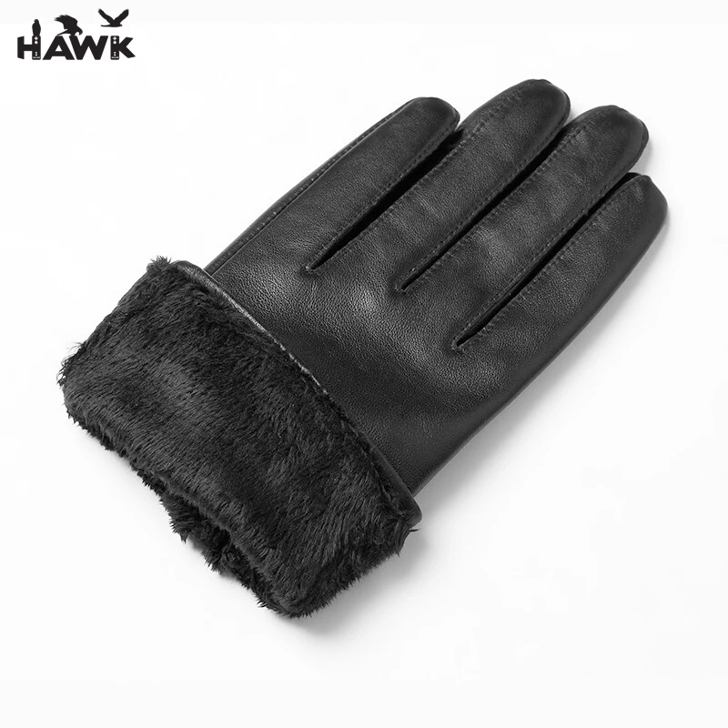 New Design Winter Fashion Dressing Touch Screen Genuine Leather Gloves From Pakistan Latest Customized Design
