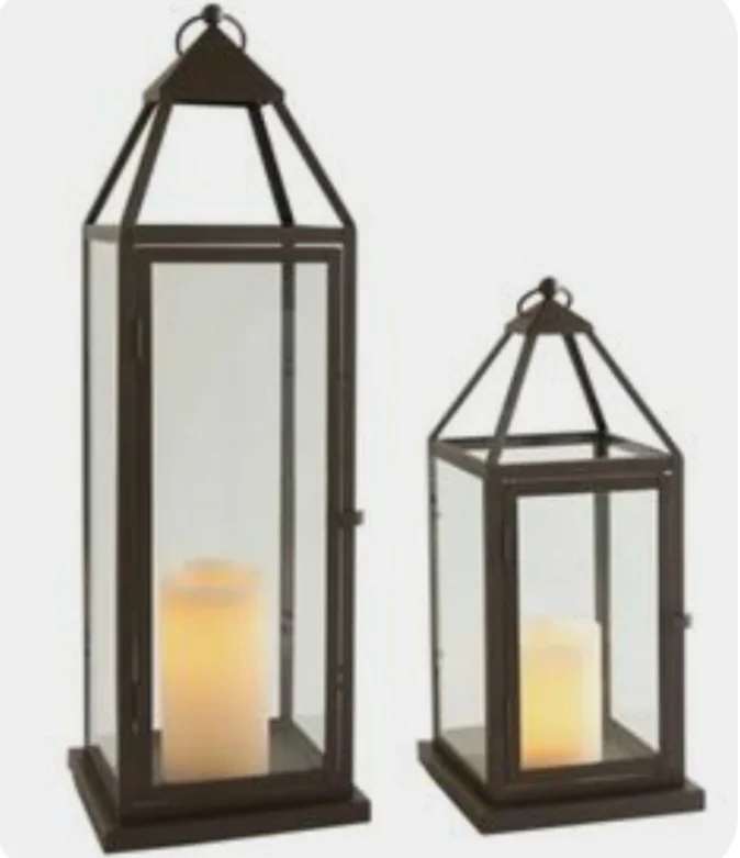 Необычный уникальный черный фонарь для украшения внутреннего освещения для свадьбы