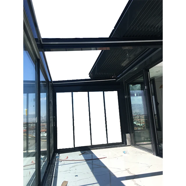 PERGOLE ALUMINUM MOVEABLE OPENABLE  - OPENABLE ALUMINUM ROOF
