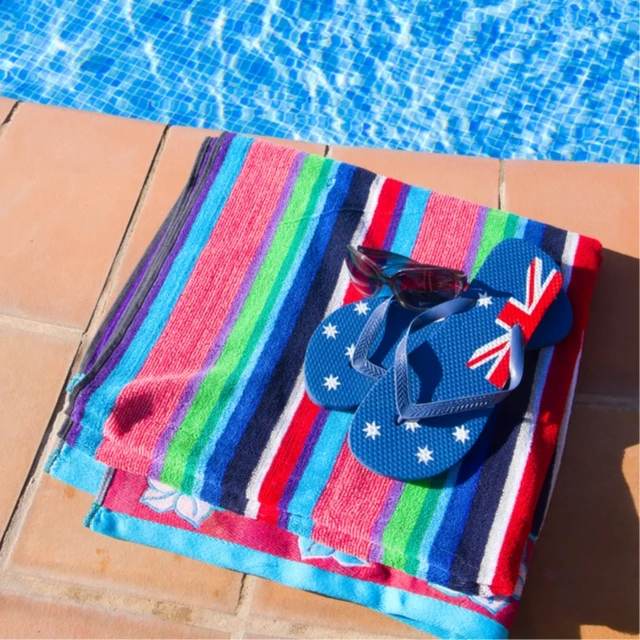 Top Quality Indian Exporter Professional Yarn Dyed Turkish Towel Golf Beach Towels From India