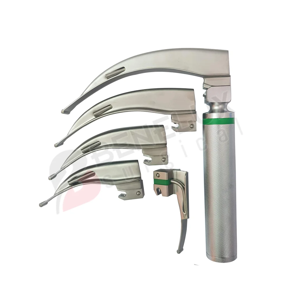 Ларингоскоп волоконно-оптический ENT ларингоскоп с лезвием