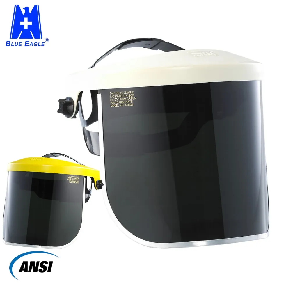Blue Eagle CE ANSI workplace industrial use face shield
