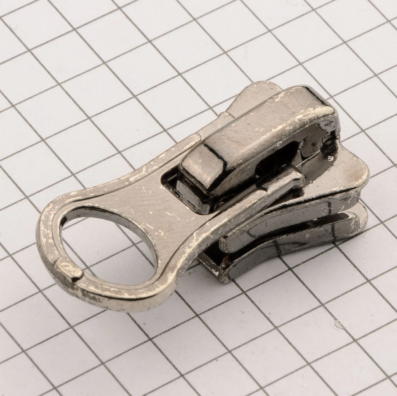 Металлический Стандартный слайдер #8 из цинкового сплава автоматический замок 00187 Тяговая головка для молнии трактора