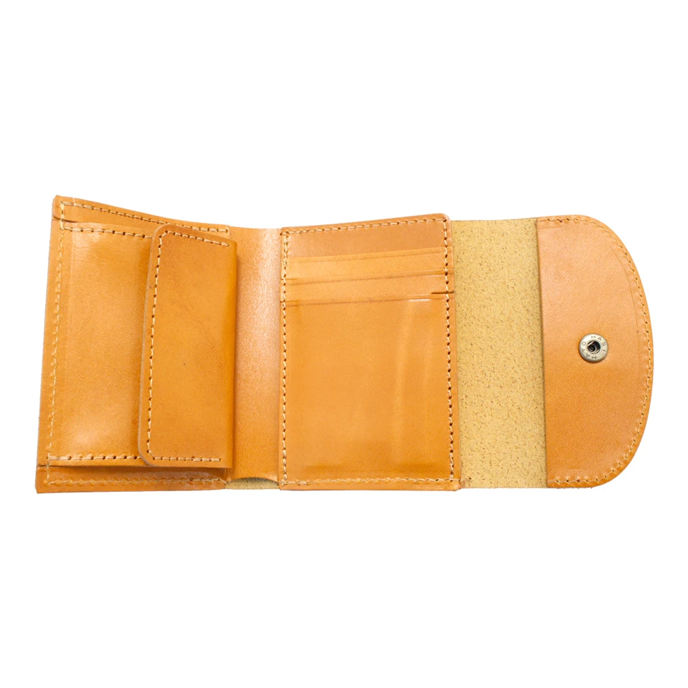 [ TOCHIGI LEATHER ] Trifold Wallet - Made in Japan